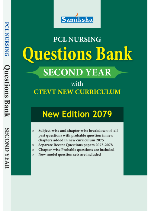 PCL Nursing Questions Bank Second Year 